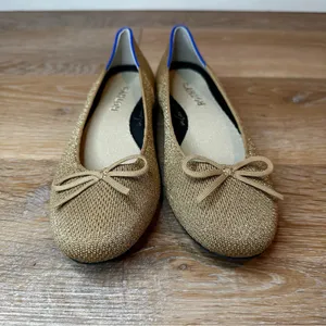Rothy's Shimmer Goldstone Ballet Comfy Flats, Size 5 thumbnail 5