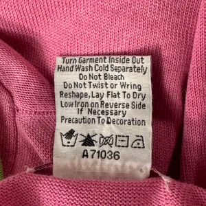 Quacker Factory 2X-Large Cardigan Sweater Button-Up Grasshopper Embroidered Pink thumbnail 8
