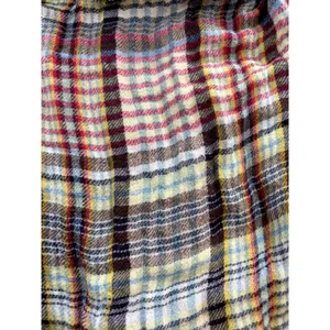 Women's Free People Plaid Button Down Shirt S Multicolor Rayon Cotton thumbnail 9