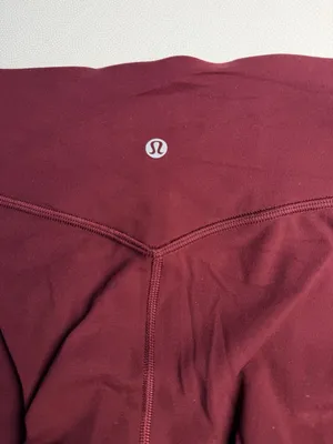 Lululemon Womens Size 8 Burgundy Jogger Pants Stretch Athletic Lounge Pockets thumbnail 8