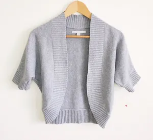 Old Navy Cropped Cardigan Grey thumbnail 1