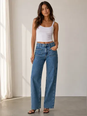Madewell The Cleo Straight Jean Size 30 thumbnail 7