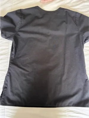 Black scrub top thumbnail 2