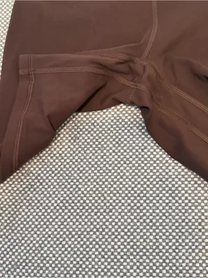 lululemon Align No Line™ High-Rise Short 6" Size 2 Colour Mahogany Muse thumbnail 5