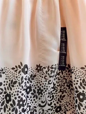 Gap Skirt Women’s Size XS Blush Pink Peach Floral Mini Pull On NWT thumbnail 5