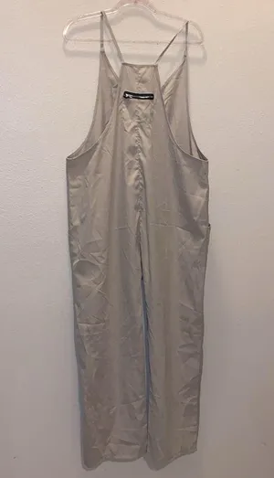 Beige Hot Shot Onesie Kelp Moss Jumpsuit Romper thumbnail 5