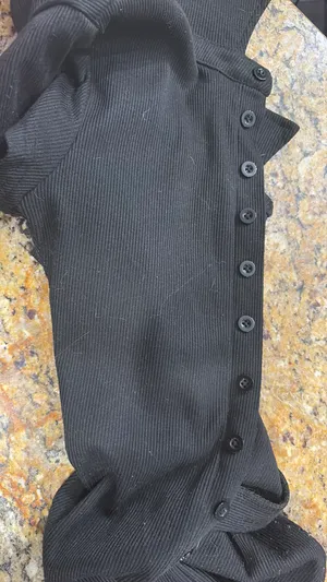 Amazon Black Bathing Suit, Cover-Up Romper thumbnail 5