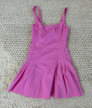 ZARA Pink  Dress thumbnail 1