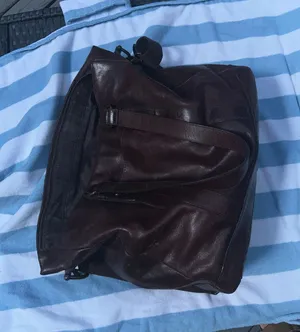 Fossil Leather Bag Shoulder Brown thumbnail 1