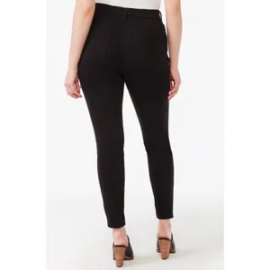 Time and Tru Womens Jeggings Sz S Black Pull On High Rise Skinny Stretch Casual thumbnail 3