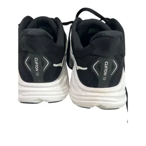 HOKA One One Clifton 10 Women’s 6.5 B Black White Running Shoes 1162031 BWHT thumbnail 4