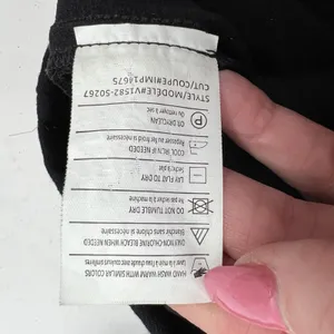 Vince Small Sheath Dress Black Sleeveless Ponte Knit Exposed Zip LBD Minimalist thumbnail 10