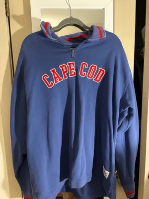 Cuffys Cape Cod Blue quarter zip thumbnail 1