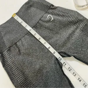 Gymshark Vital Seamless Leggings Grey‎ Marl XS High Waisted thumbnail 9