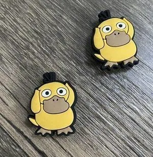 Pokemon Psyduck Japanese Anime Video Game Charm For Crocs Shoe Charms - 2 Pieces thumbnail 2