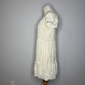 Old Navy- Cream & Black Polka Dot Dress thumbnail 3