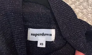 Super down Metallic Bodycon Dress  thumbnail 4
