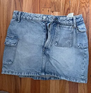 ZARA Denim Skirt thumbnail 1