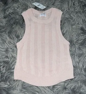 Cotton On foxy variegated rib crop tank thumbnail 1