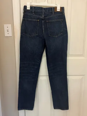 NWOT Madewell The Perfect Vintage Full Length High Ride Jean in Dark Wash thumbnail 5