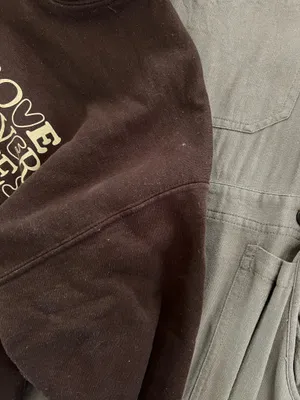 Vintage chocolate brown love never gives up hoodie thumbnail 5