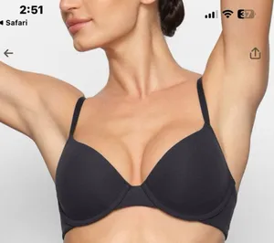 SKIMS NWT Fits Everybody T-Shirt Bra ONYX 40B thumbnail 1
