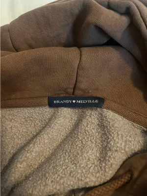 Brandy Melville Brown Zip Up thumbnail 2