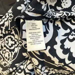 White House Black Market Silk Medallion Print Halter Top Size 10 NWT thumbnail 5