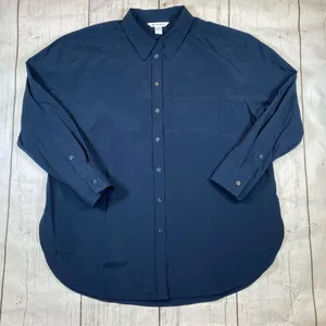 Athleta Midday Relaxed Poplin Shirt thumbnail 2
