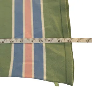 Lauren Ralph Lauren Sweater Vest Green Striped Knit Small Preppy Tennis Prep thumbnail 9