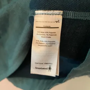 Smartwool Blue Quarter Zip Pullover Gorpcore Loungewear Wool Women's size Large thumbnail 8
