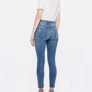 MOTHER The Stunner Ankle Fray Graffiti Girl Denim Distressed Jeans Women’s sz 24 thumbnail 16