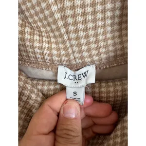 J.Crew Long-sleeve funnelneck pullover in Vintage Sandstone Dust size small thumbnail 4