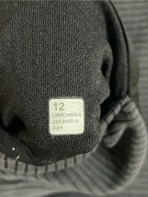 lululemon Ribbed Softstreme Zip leg High Rise Cropped 25” Pants Black Size 12 thumbnail 8