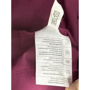 Carhartt Women's Scrub Top Force Essentials V-Neck 5 Pocket L Maroon Work Nurse‎ thumbnail 7