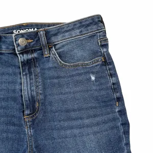 Sonoma Goods For Life Womens 6 Jeans Flare High Waisted Denim Distressed thumbnail 8