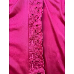 Vintage Vanity Fair Hot Pink Pajama Set Women’s Medium Short Sleeve Top & Pants thumbnail 10