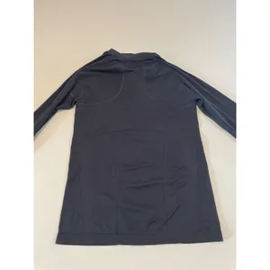 Athleta Lightweight Quarter Zip Activewear Top Size S Black thumbnail 6