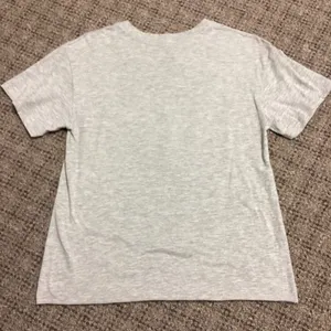 Awake Sunshine Sunflowers Raw Rolled Edge Gray Tee * Medium thumbnail 5