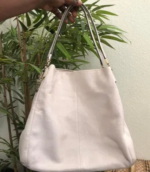 Coach 26224 Beige Phoebe Pebble Leather Shoulder Hand Bag Purse thumbnail 1