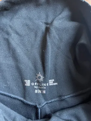 Aerie OFFLINE By Real Me High Waisted Crossover Flare Legging thumbnail 2