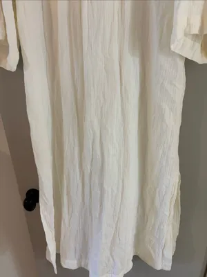 Madewell Lightestspun Cover-Up Maxi Shirtdress Lighthouse Small thumbnail 11