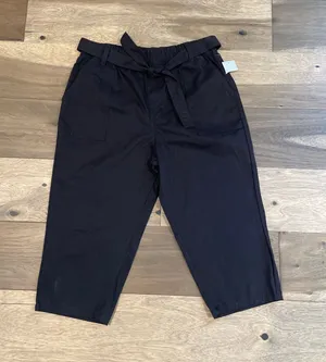 Just Be Capri Pants Size L Black New With Tag thumbnail 1