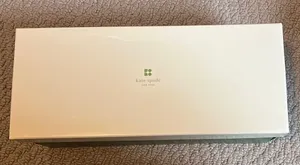 Kate Spade Cream and green box thumbnail 1