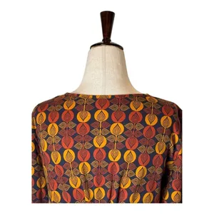 Patagonia‎ Dress Women Medium Orange Bijou Dot Bengal Margot Mini Athleisure thumbnail 5