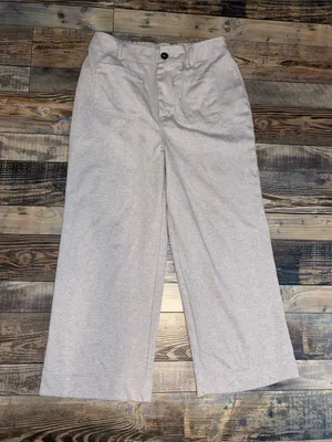 bagatelle Light cream and tan Elastic Waist Pants thumbnail 3