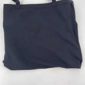 Reformation Canvas Shopping Tote Bag‎ Womens OS Black Everyday Carryall Eco Bag thumbnail 3
