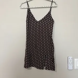 Reformation Marlowe Sleeveless Brown Slip Dress In Palladio XS thumbnail 6