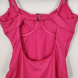Andie Hot Pink One-Piece Swimsuit NWT Small Pink One Piece Swimwear thumbnail 6