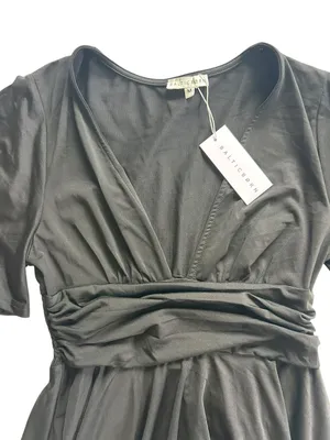 Baltic Born NWT Janette Midi Dress Sz M Black Boho Chic Feminine Flowy Romantic thumbnail 6